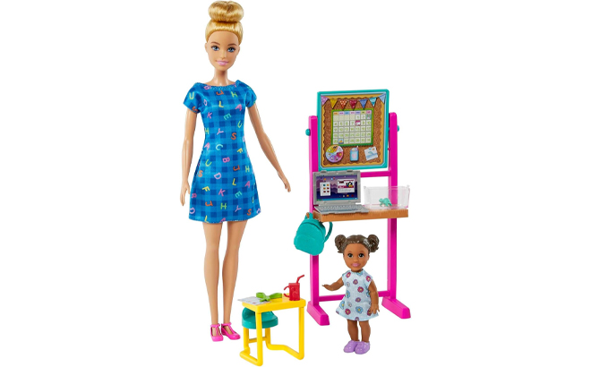 Barbie Doll Teacher Set