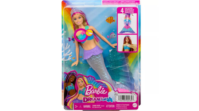 Barbie Dreamtopia Twinkle Lights Mermaid Doll