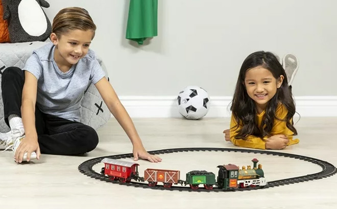 Best Choice Products Kids Classic Electric Railway Train