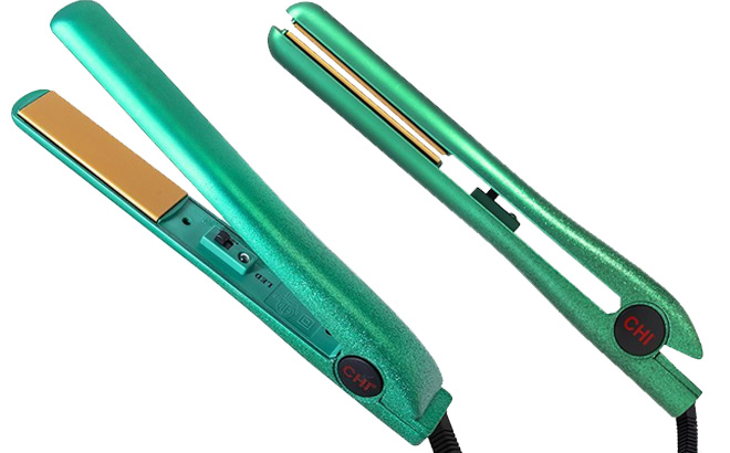 CHI Emerald Gemstone Colored Ceramic Hairstyling Iron