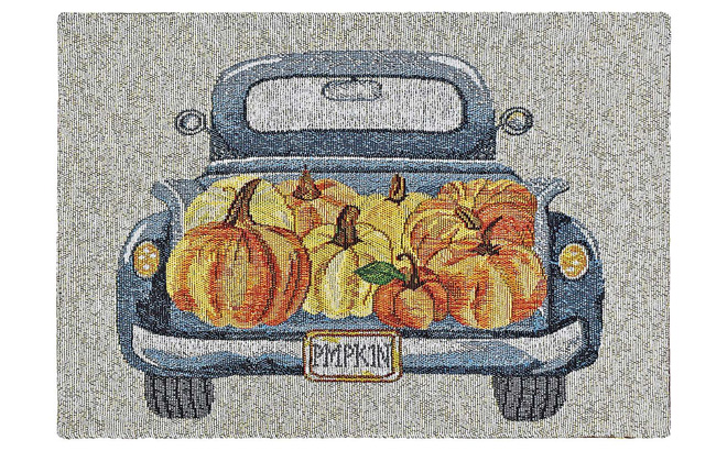 Celebrate Together Fall Truck Tapestry Placemat