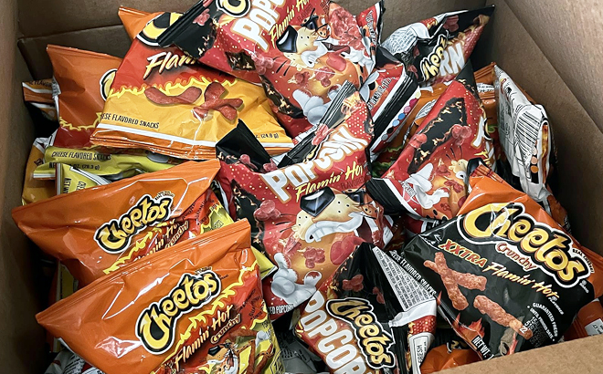 This 40-Count Box of Flamin' Hot Cheetos Is 30% Off, So You Can Thank   Prime Day