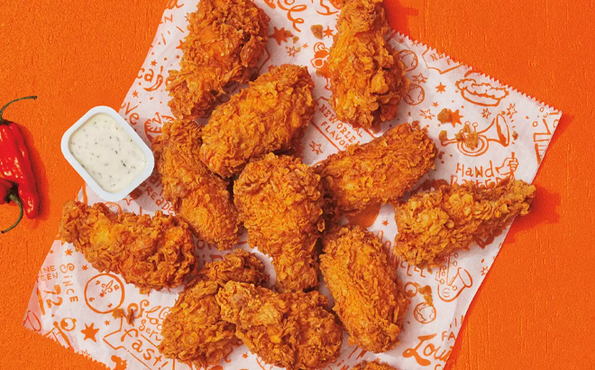 Chicken Wings at Popeyes