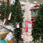 Christmas Trees at Michaels Store