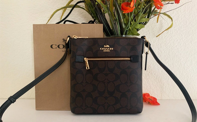 Coach Outlet Mini Rowan File Bag