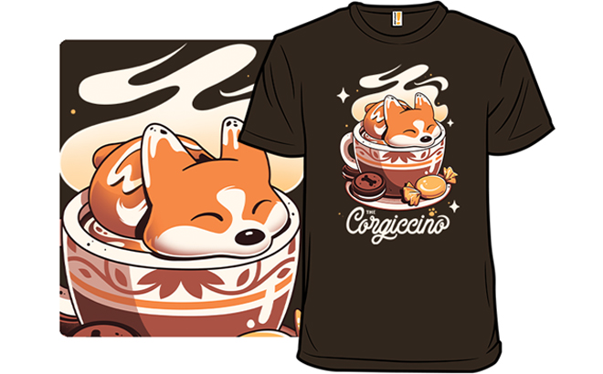 Corgi Coffee Break by Snouleaf Shirt