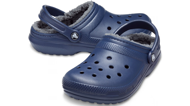 Crocs Classic Lined Clogs Blue