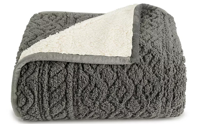 Cuddl Duds Sherpa Throw