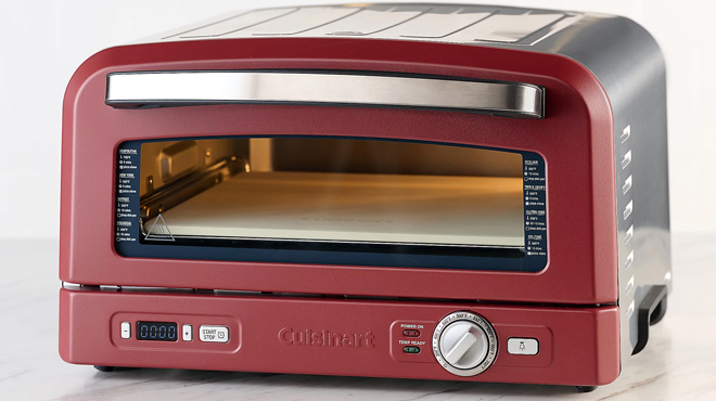 Cuisinart Pizza Plus 700F Countertop Oven in Red