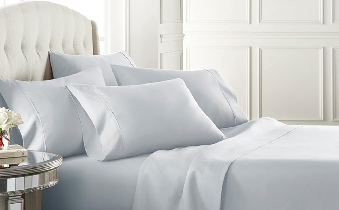  Danjor Linens Queen Sheet Set - 6 Piece Set Including