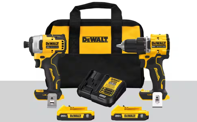 Dewalt Atomic Brushless 2 Piece Kit