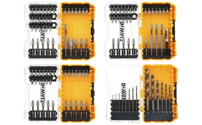 Dewalt Tough Grip 110 Piece Screwdriver Bit Set