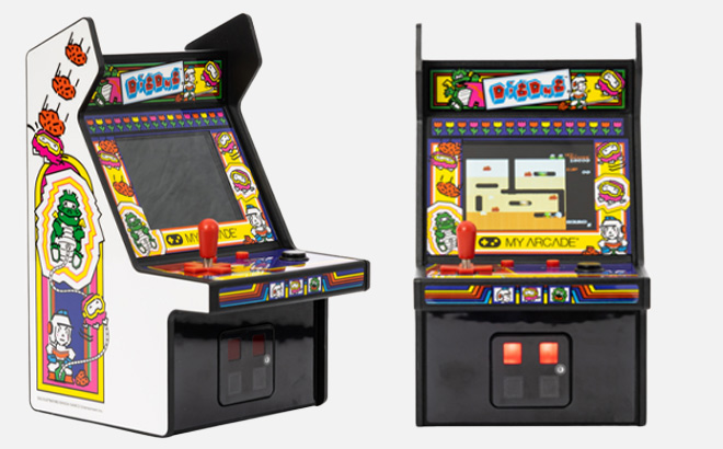 Dig Dug Micro Player Retro Arcade Game