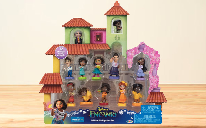 Disney Encanto Mi Familia Figurine Doll Playset on a table