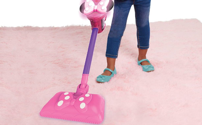 Disney Junior Minnie Mouse Sparkle N Clean Play Vacuum