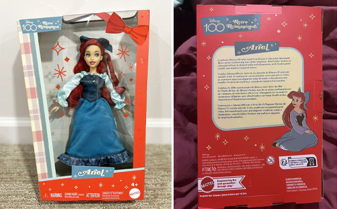 Disney Princess 100 Retro Reimagined Ariel Fashion Doll