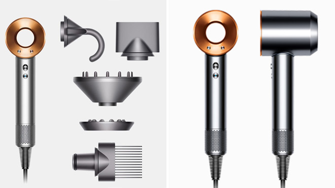 Dyson Supersonic Hair Dryer Nickel/Copper