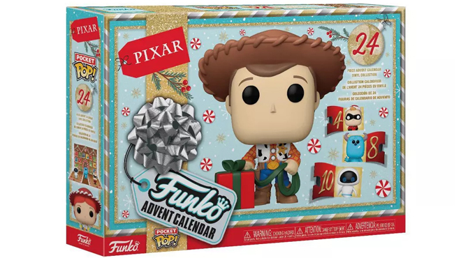 Funko POP 24 Piece Advent Calendar Pixar Vinyl Figures