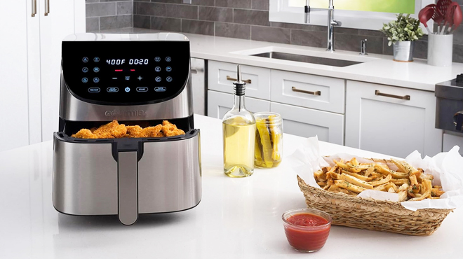 Gourmia 7-Quart Air Fryer Oven $35 Shipped at Walmart