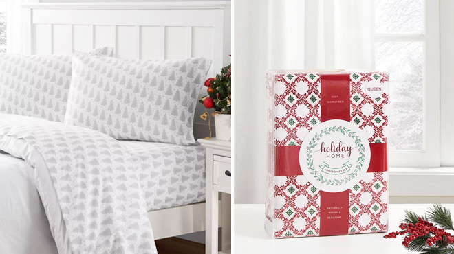 Holiday Printed Sheet Set