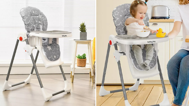 Infans Folding Baby High Chair Dining Chair