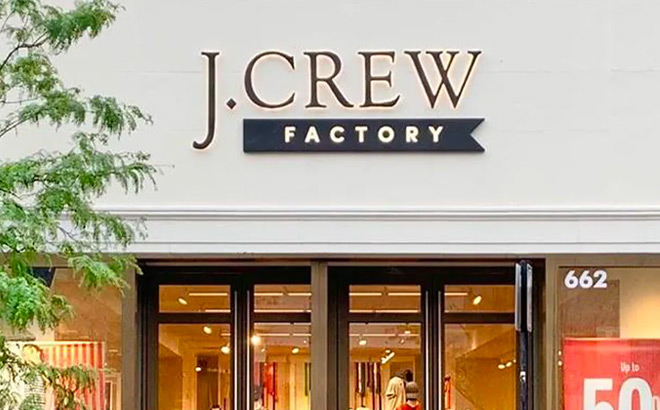 J Crew Factory Store Front