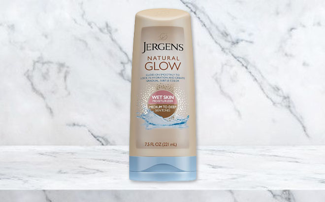 Jergens Natural Glow In Shower Lotion Medium to Tan