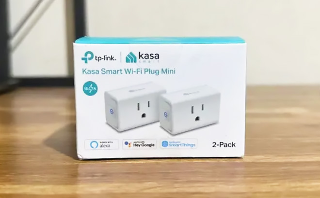 Kasa Smart Plug 2 Packon the Table