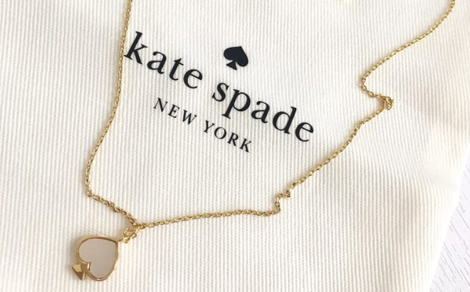 Kate Spade Signature Spade Mini Pendant