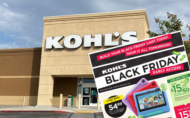 Kohl's Black Friday Sneak Peek: Ad Preview, Sweepstakes & Free Giveaway!  2023 