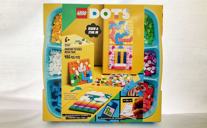 LEGO DOTS Adhesive Patches Mega Pack Sticker Craft Set 41957