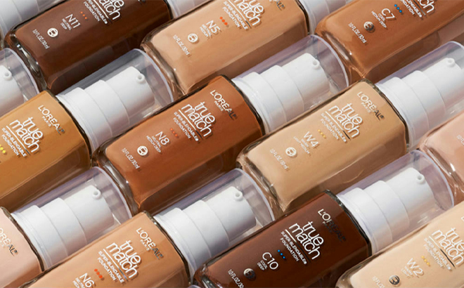 LOreal True Match Super Blendable Foundations in Multiple Shades