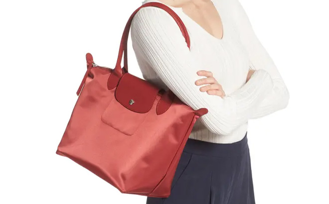 Longchamp Small Le Pliage Nylon Tote Bag