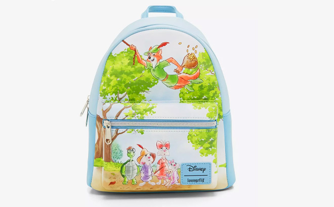 Loungefly Disney Robin Hood Flying Mini Backpack