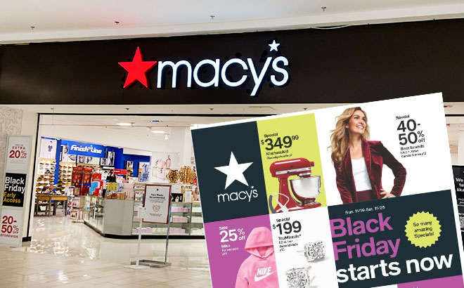 Macys Black Friday 2023 Ad Scan and StoreFront