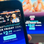 Max Black Friday Deal Shown on Phone Screen