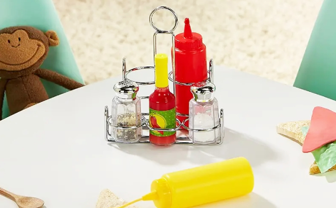 Melissa Doug 6 Piece Condiment Set