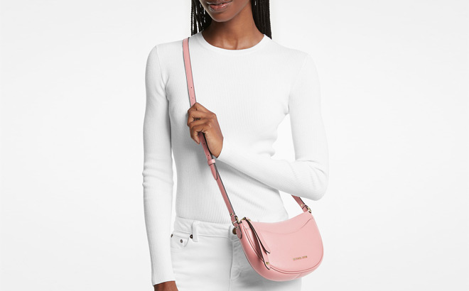 Michael Kors Dover Small Leather Crossbody Bag