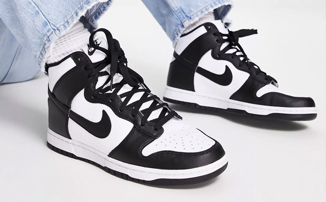 Nike Panda Dunks High Retro Sneakers