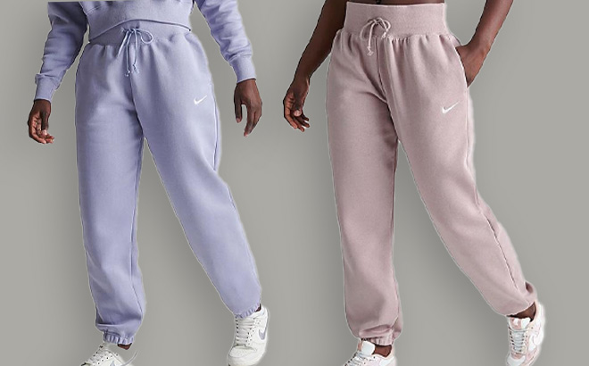 Nike Womens Oversized High Waist Jogger Pants 2