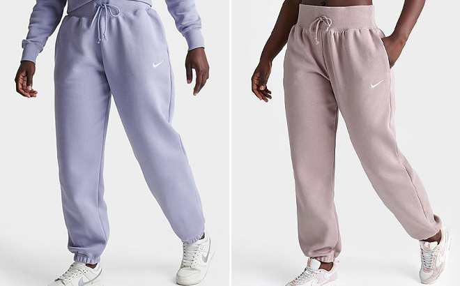 Nike Womens Sportswear Phoenix Fleece Oversized High Waist Jogger Pants