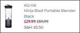 Ninja Blast Portable Blender Checkout