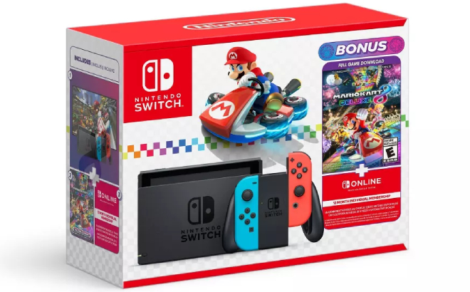 Nintendo Switch Mario Kart 8 Deluxe Bundle