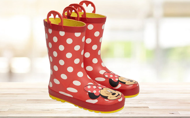 Nordstorm Rock Minnie Mouse Rain Boot