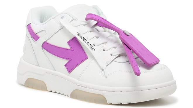 Off White Pink Womens Shoes