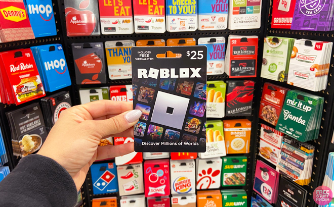 Roblox Physical Gift Card 20% off (£16 for £20 Card) @