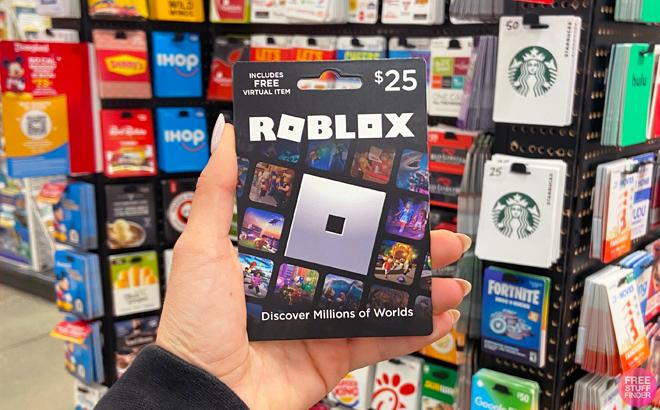 the Roblox Gift Card that gave too many FREE items 