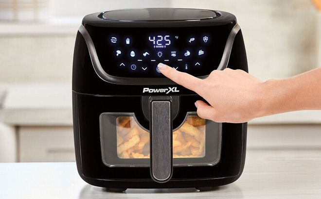 PowerXL Vortex Pro Air Fryer in Black Color