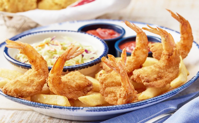 Red Lobster Shrimps and Chips