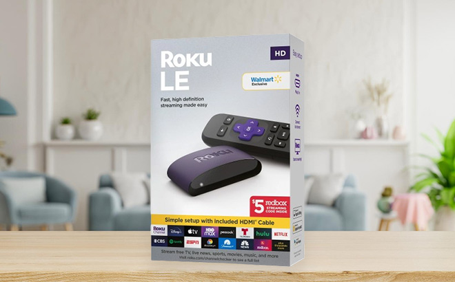 Roku LE HD Streaming Media Player on the Table